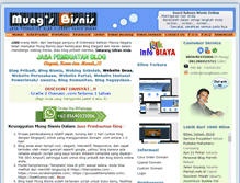 Tablet Screenshot of mungbisnis.com